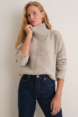 Speckled Oat Hannah Turtleneck Sweater | Tuckernuck (US)