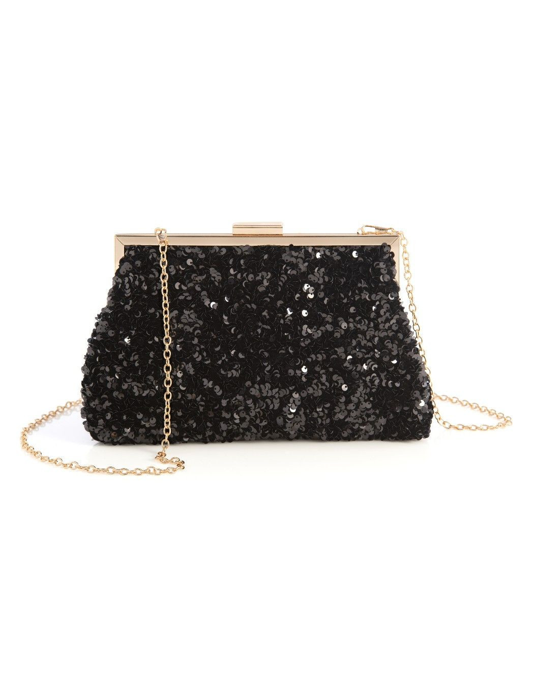 Sequin Clutch | Eloquii