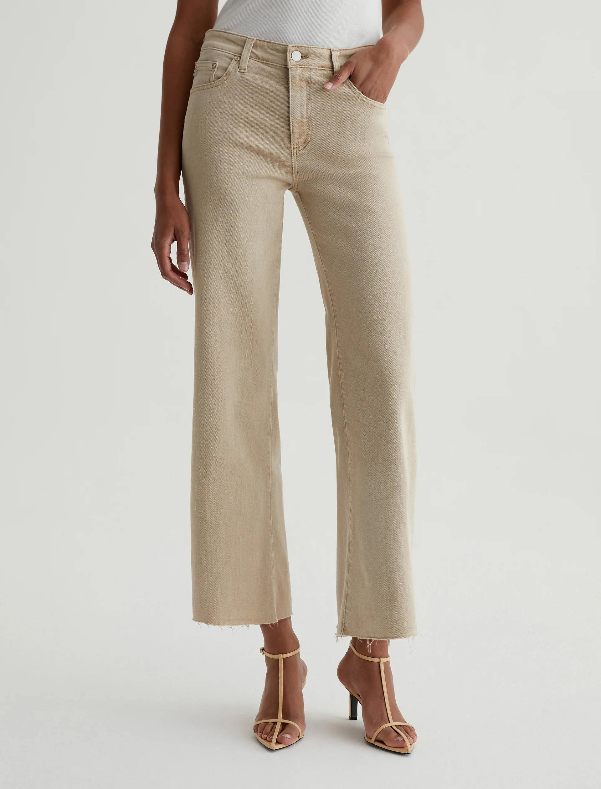 Saige Wide Leg Crop | AG Jeans