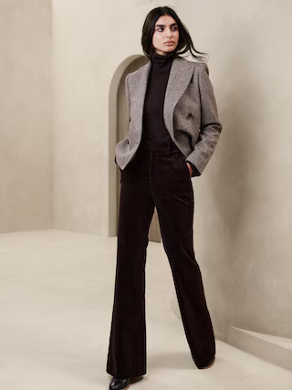 Ama Wide-Leg Italian Corduroy Pant | Banana Republic (US)