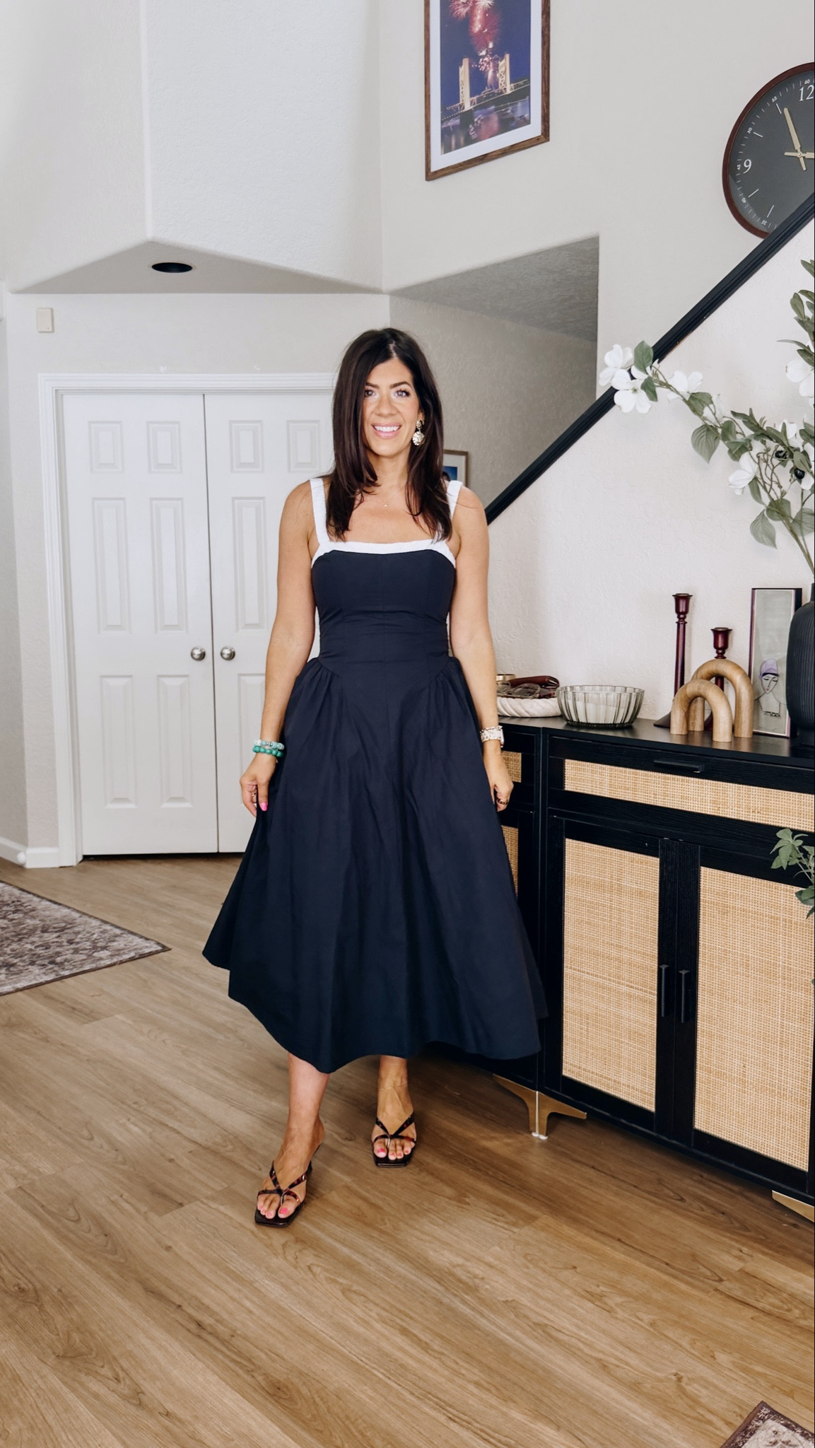 Use code shorts af
In a medium regular contrast dress 

#LTKMidsize #LTKTall #LTKSaleAlert