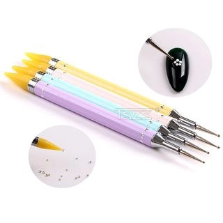 Dual Head Nail Art Tool 1 Piece - Random - One Size | YesStyle Global