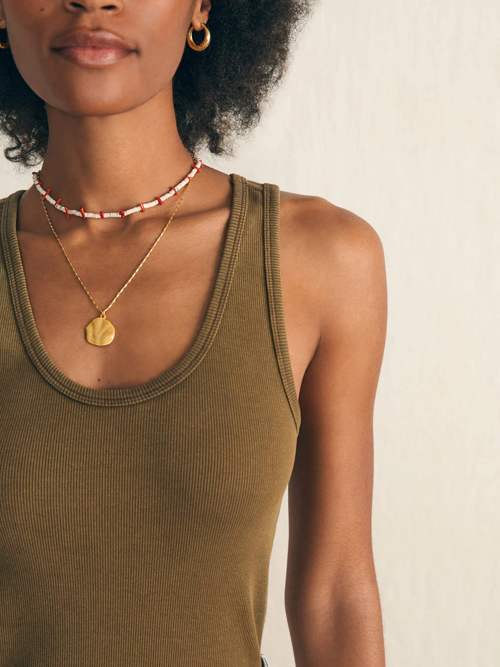 Sunwashed Rib Tank | Faherty