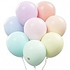 AFTERLOON® Biodegradable Balloons 24 pcs Pastel Assorted 10 Inch, Matte Color Thickened Extra St... | Amazon (US)