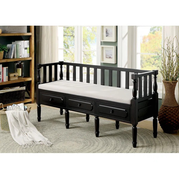 Drumkeeran Upholstered Drawers Storage Bench | Wayfair North America