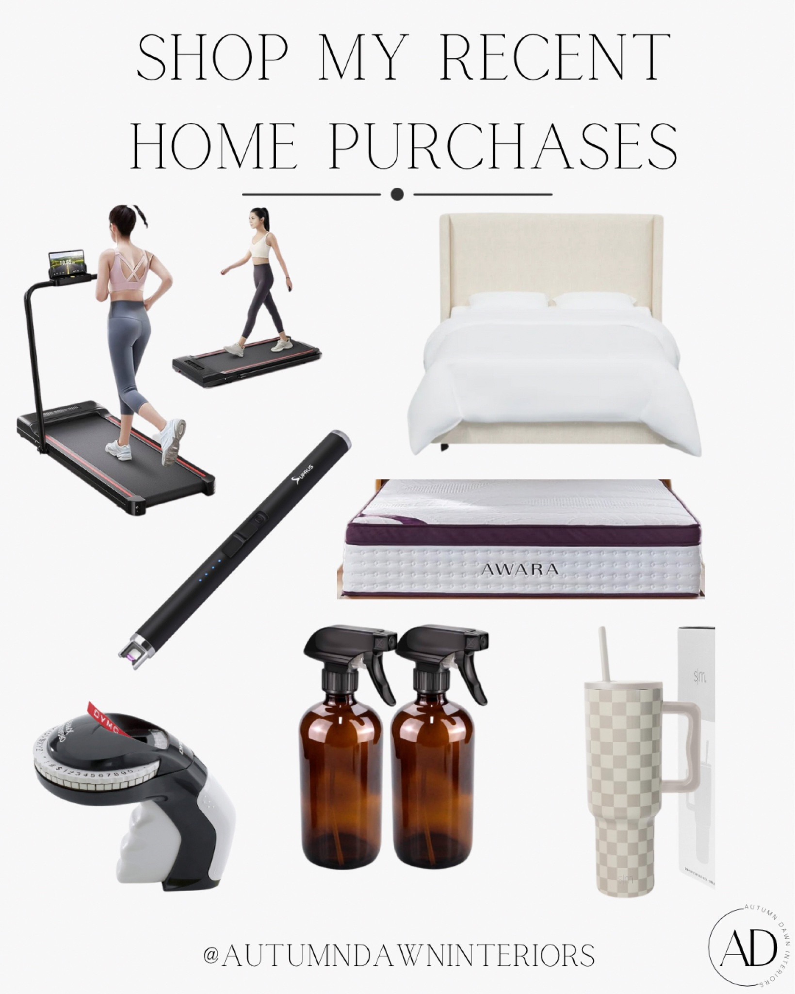 Some of my recent home purchases! #home #mattress #bed #treadmill #walkingpad #masterbedroom

#LTKfitness #LTKhome