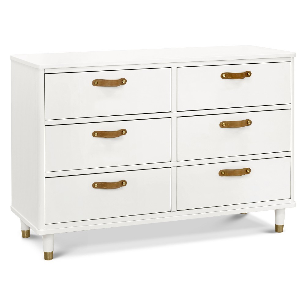Million Dollar Baby Classic Tanner 6-Drawer Dresser - Warm White | Target