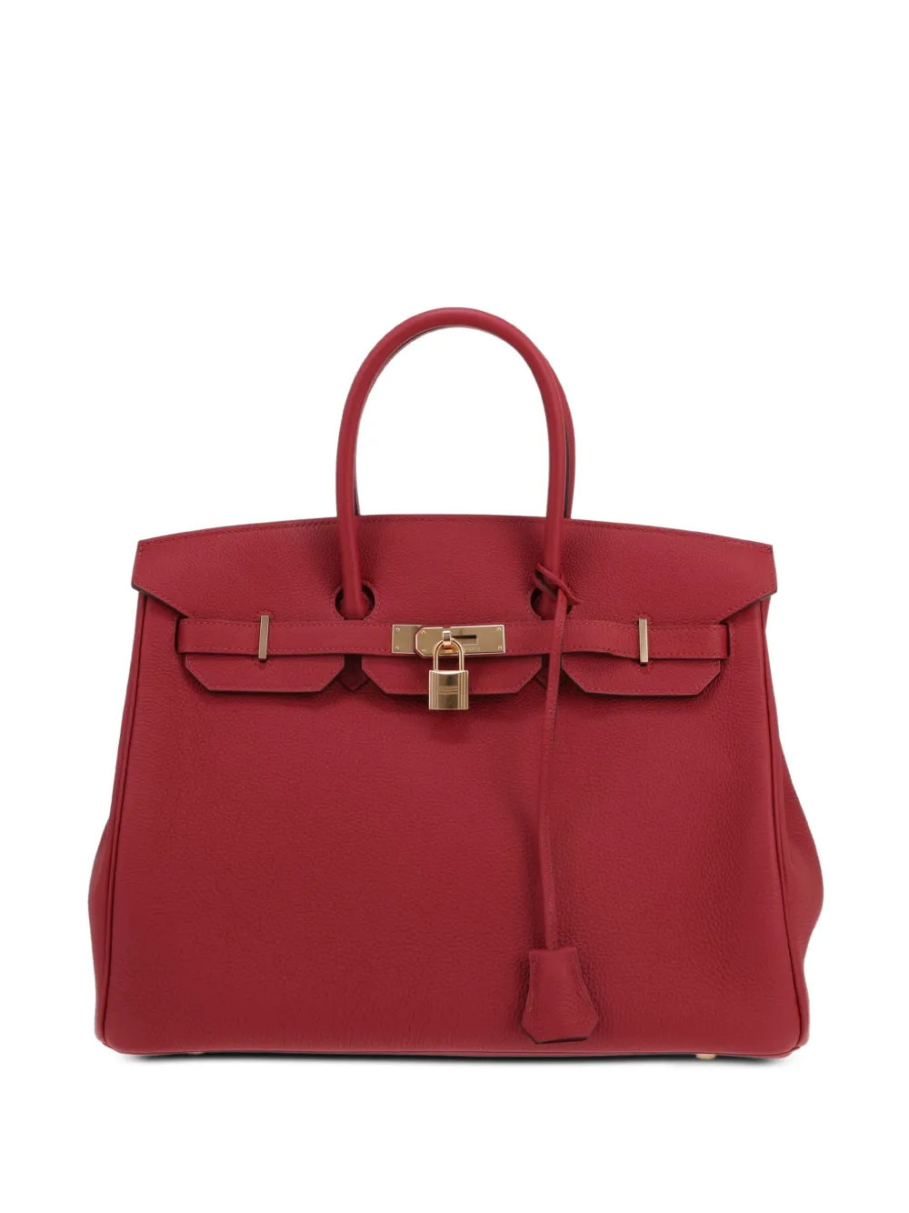 Hermès Pre-Owned 2019 35 Birkin tote bag - Red | Farfetch Global