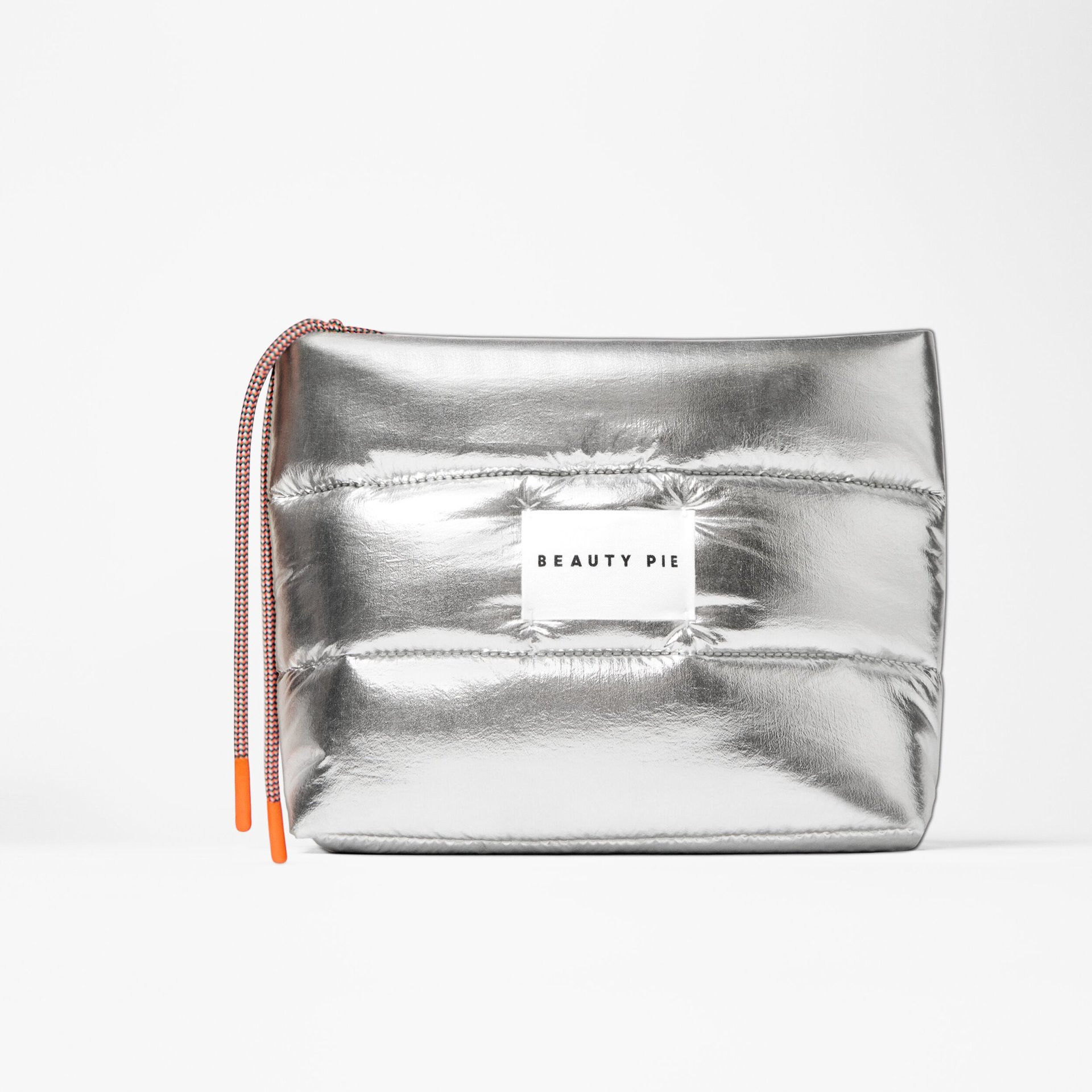 The Perfectly Puffy Silver Beauty Bag | BEAUTY PIE US | Beauty Pie (US)