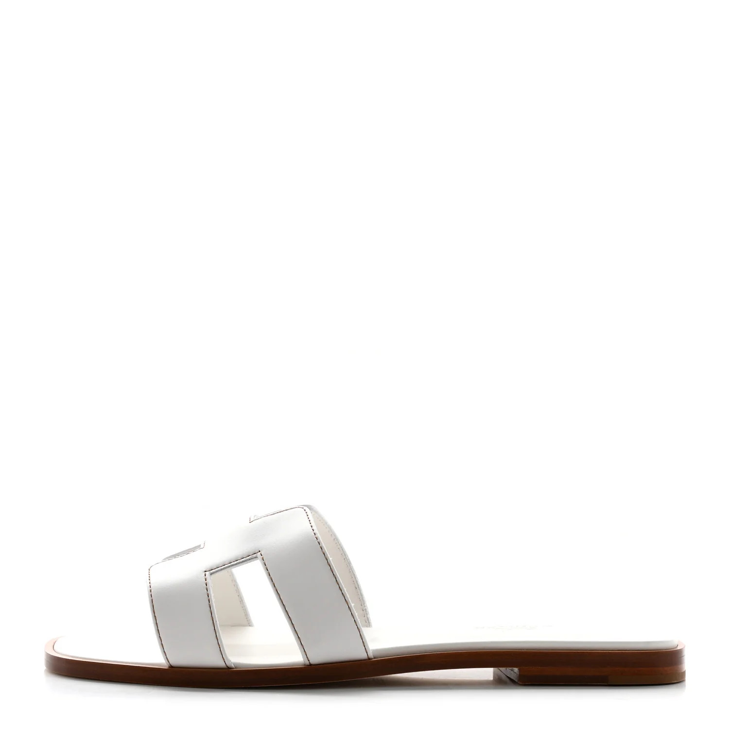 Box Calfskin Oran Sandals 37 White | FASHIONPHILE (US)