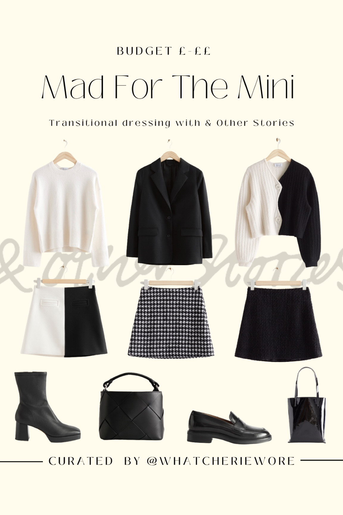 Mad for the miniskirt! A capsule transitional wardrobe from & Other Stories 

#LTKeurope #LTKstyletip #LTKSeasonal