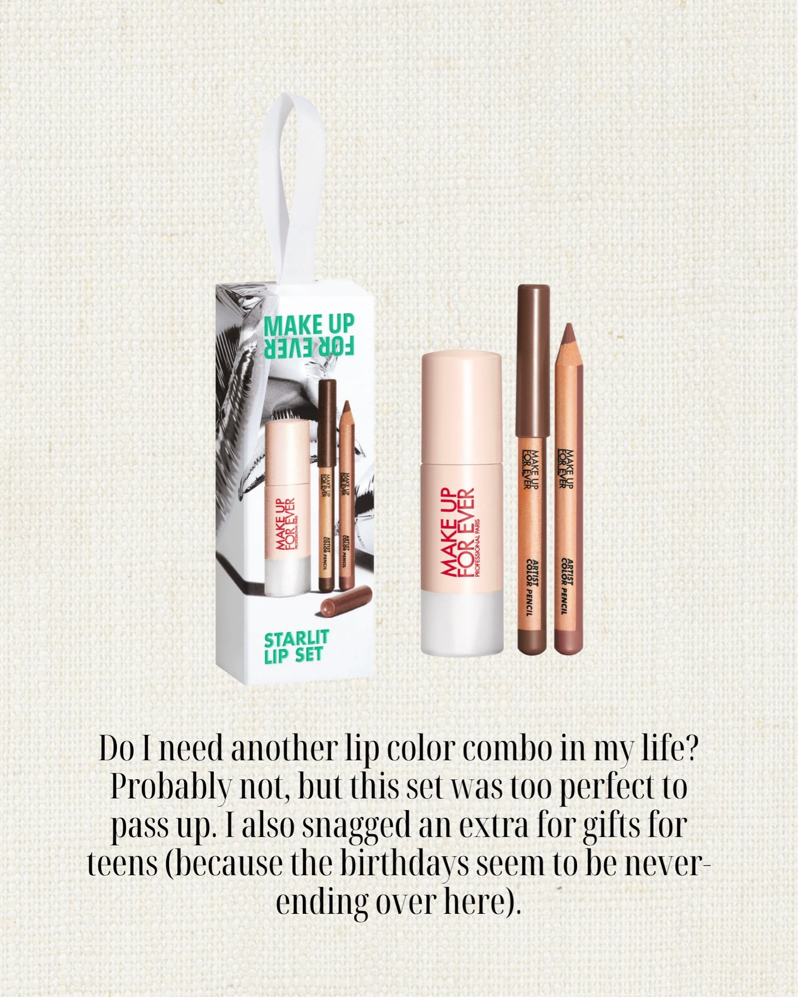 The Nordstrom sale lip combo. I am in love with this would also make a great gift idea. #Ltksalealert #ltkbeauty