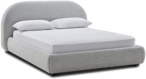 POLY & BARK Genoa Queen Size Bed, (U.S. Standard), Soho Grey | Amazon (US)