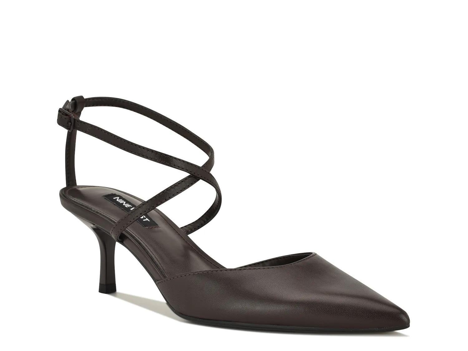 Nine West Idorna Pump | Women's | Dark Brown | Size 9.5 | Pumps | DSW