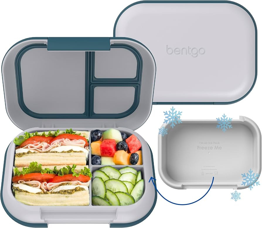 Bentgo Chill Max Leak-Proof XL Lunch Box - Included Ice Pack Keeps Food Cold; 5-Cup Capacity for ... | Amazon (US)