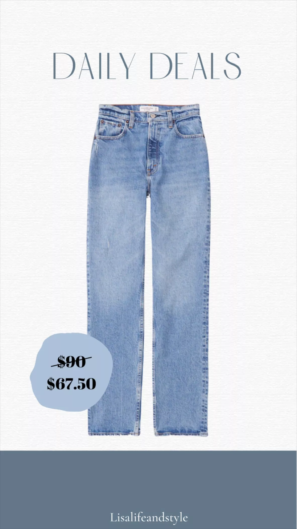 Ultra High Rise 90s Straight Jean curated on LTK  Straight jeans outfit,  Denim fashion, Straight cut jeans