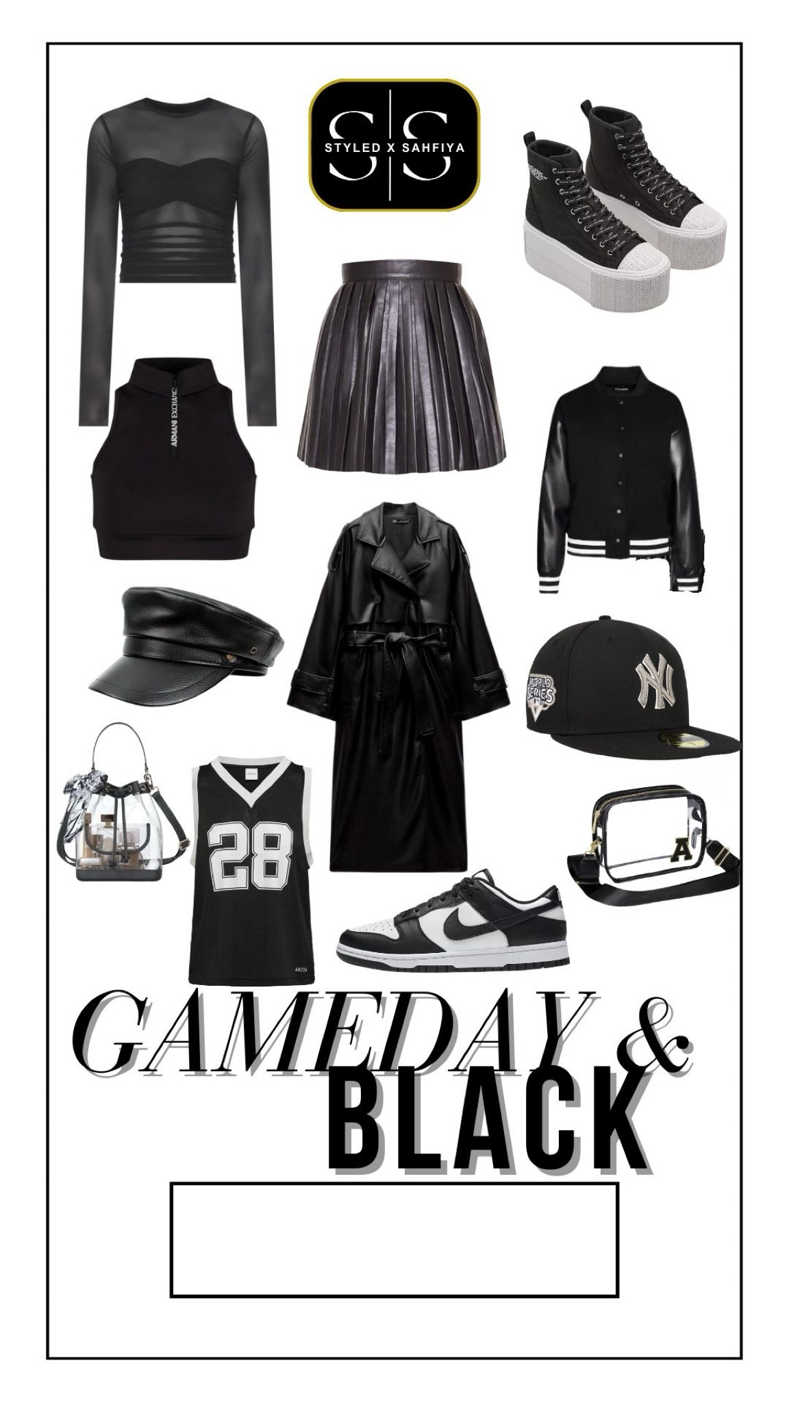 GAMEDAYS X BLACK 🖤🖤🖤