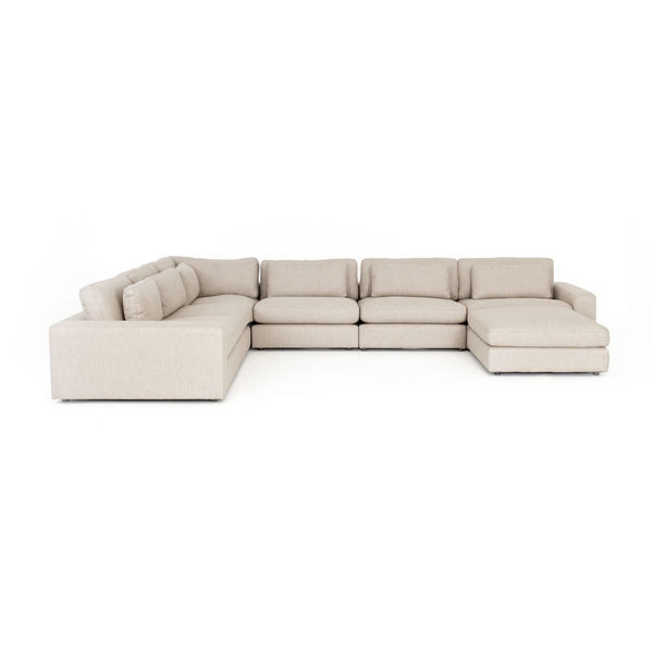 Bloor 6 Pc Sectional W/ Ottoman Essence | Scout & Nimble