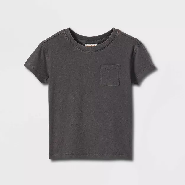 Toddler Drop Shoulder Short Sleeve T-Shirt - Cat & Jack™ Blue | Target