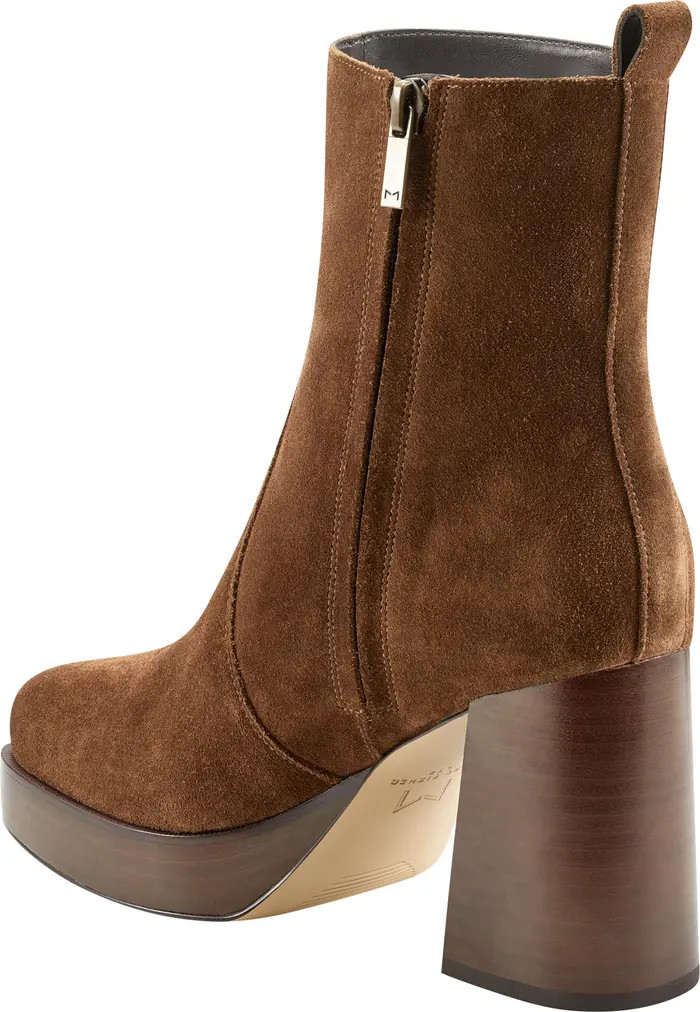 Marysa Block Heel Platform Bootie (Women) | Nordstrom