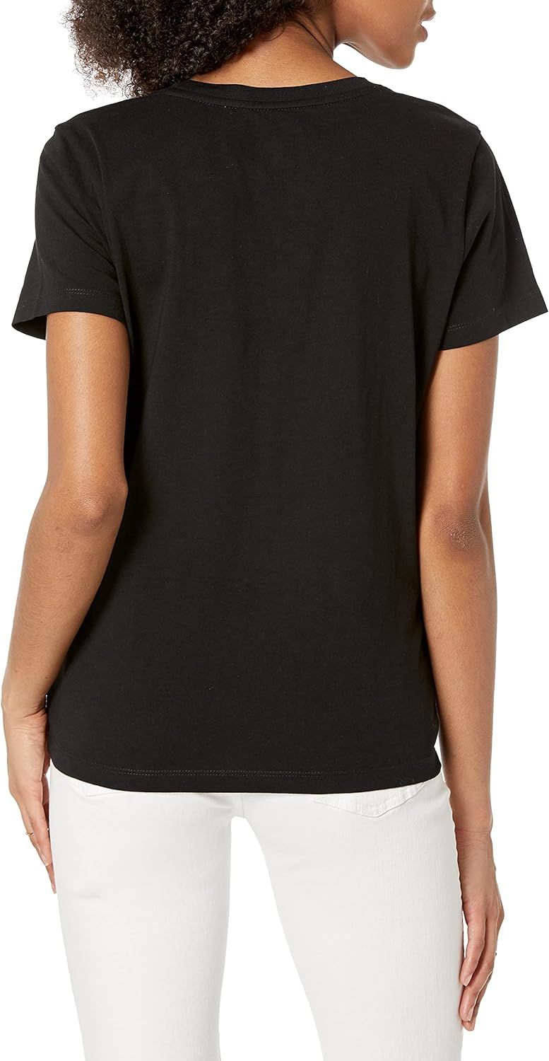 The Drop Women's Courtney Short-Sleeve Tiny Crewneck Jersey T-Shirt | Amazon (US)