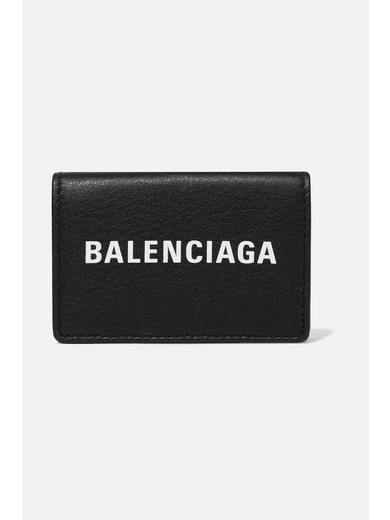 Everyday printed textured-leather wallet | NET-A-PORTER (US)