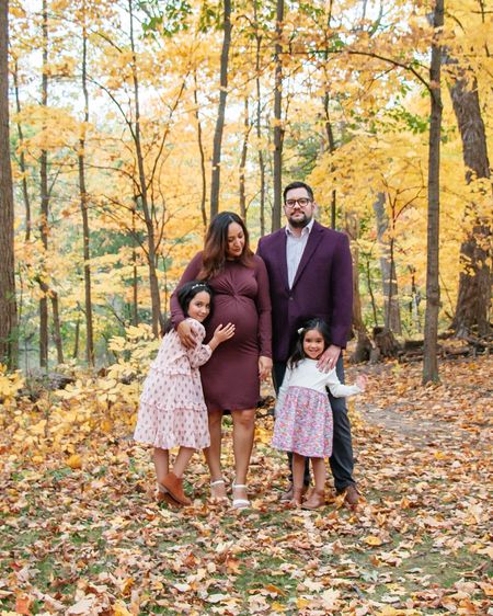Happy Thanksgiving! Had so much fun taking our family photos this year. Wore some brown, burgundy, red, and cream tones. Love this maternity dress and the girls dresses. 

Some amazing sales going on right now with Old Navy!

#ltkkids #ltkbump #ltkstyletip #familyphotos #familyoutfits #matchingoutfit #familyphotosoutfits #dress #maternitydress #pregnancy #pregnancydress #girlsdress #toddler #toddlerdress #brown #burgundy #cream #menswear #mensblazer #sportscoat #macys #oldnavy #sale #fallfamilyphotos #christmasphotos #familyphotography #trend #trending #ltkfindsunder100 #ltkfindsunder50 #ltkholiday #maternity

#LTKsalealert #LTKfamily #LTKCyberWeek