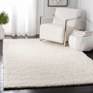 SAFAVIEH Madrid Shag Alisee Solid 2-inch Thick Rug - On Sale - Overstock - 23483319 | Bed Bath & Beyond