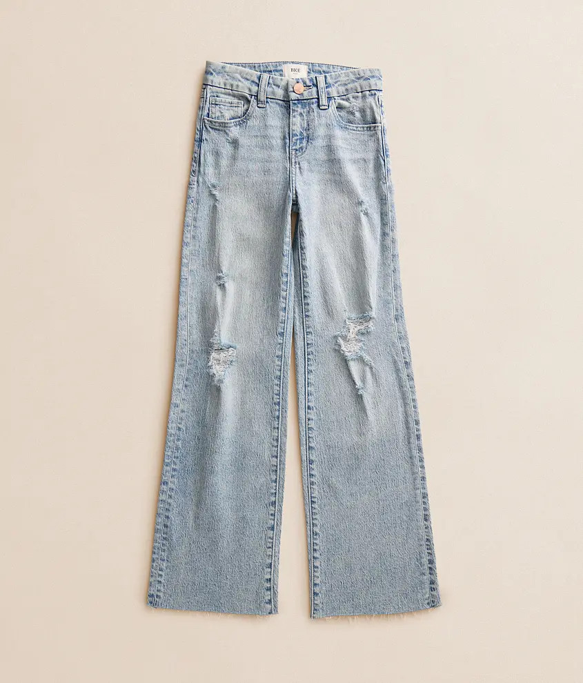 Girls - Mini Andi Wide Leg Stretch Jean | Buckle