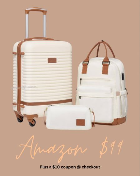Cute travel luggage set on sale! 

#LTKtravel #LTKeurope #LTKsalealert