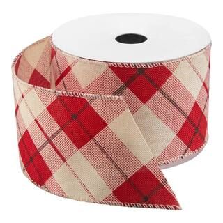 Home Accents Holiday 2.5 in. x 30 ft. Ribbon 21CD01193 - The Home Depot | The Home Depot