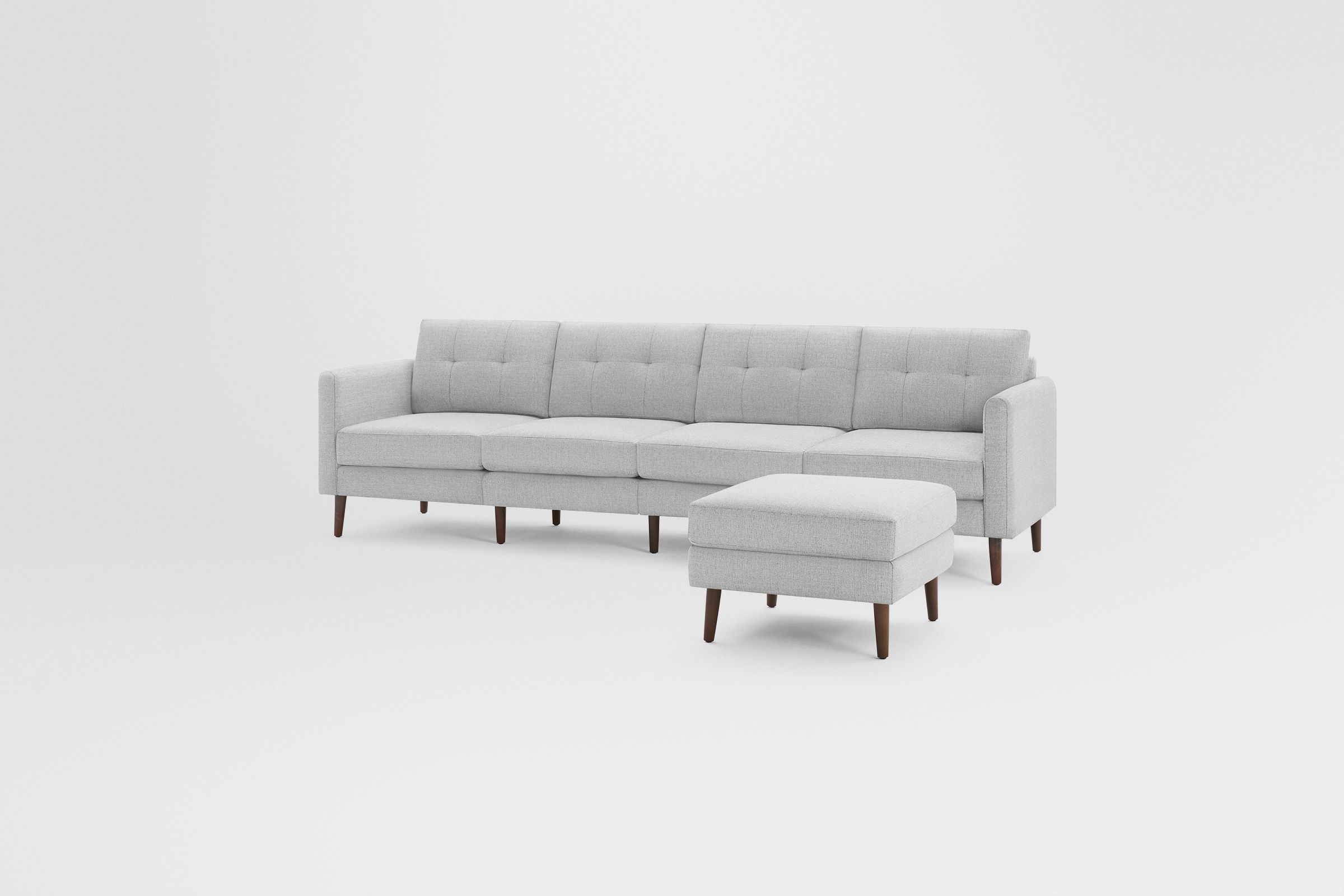 Arch Nomad King Sofa with Ottoman | Burrow