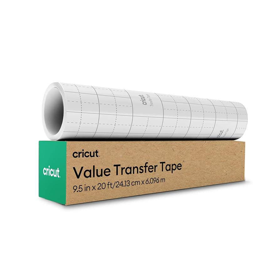 Cricut Value Transfer Tape for Joy Xtra Machine - (9.5in x 20ft Roll) - Easy transfers for Vinyl ... | Amazon (US)