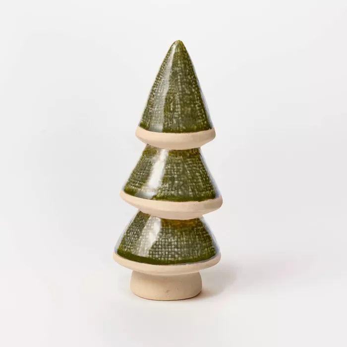 Decorative Glazed Ceramic Tree Green - Threshold™ designed with Studio McGee | Target