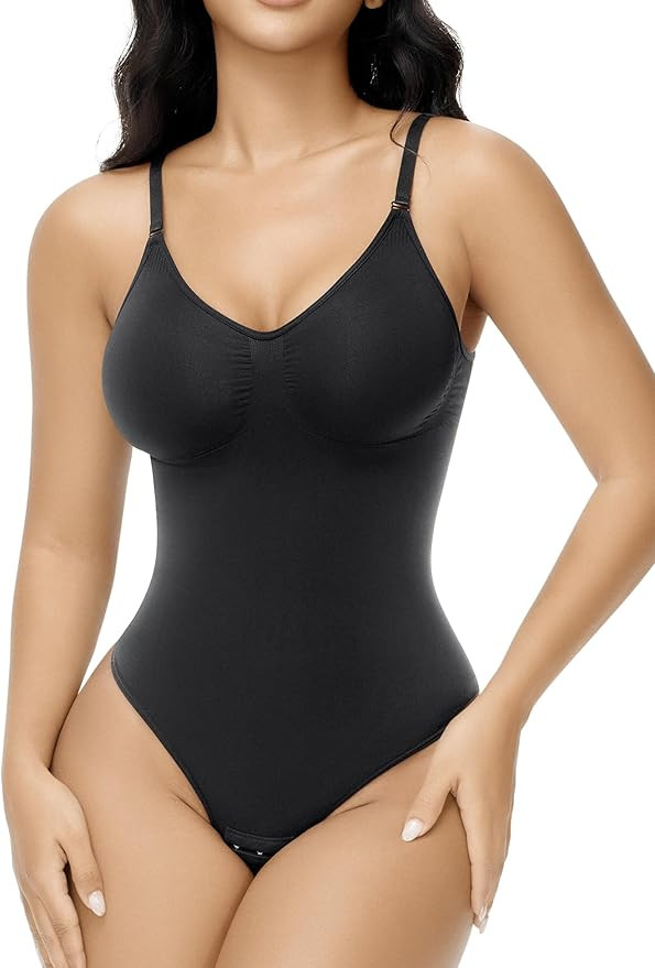 Shapewear Tummy Control Bodysuit for Women Seamless Body Shaper Sculpting Snatched Waist Trainer ... | Amazon (US)