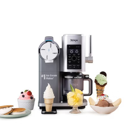 Ninja CREAMi Scoop & Swirl Ice Cream and Soft Serve Maker 13 One-Touch Programs NC701 | Target