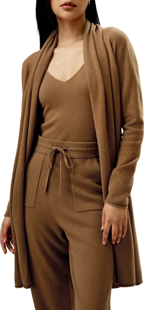 Lilysilk Elegant Pile Collar Open Cardigan for Women | Nordstrom | Nordstrom