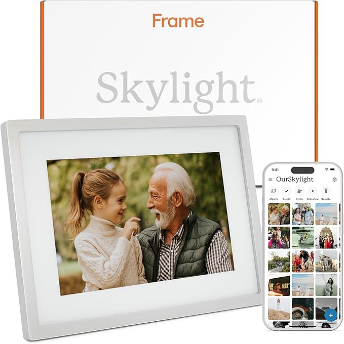 Skylight Digital Picture Frame - WiFi Enabled with Load from Phone Capability, Touch Screen Digit... | Amazon (US)