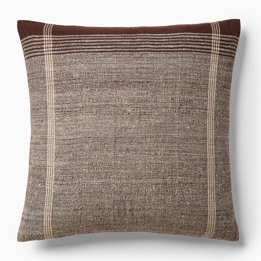 Framed Plaid Pillow Cover | West Elm (US)