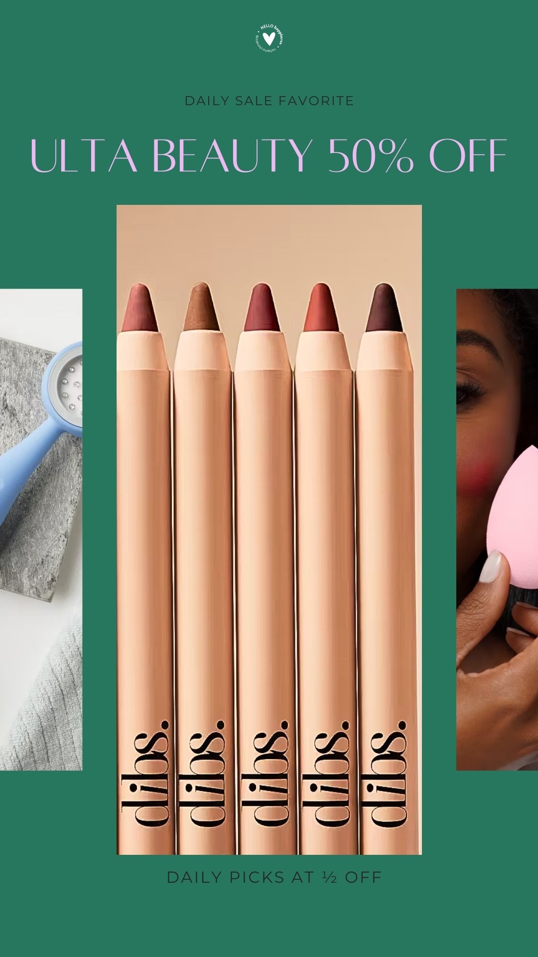 Beauty restock time!!! 💕 Today’s 50% off picks are SO good—from makeup must-haves to skincare + beauty tools. Run before today’s deals are gone! ✨

#LTKgrwm #LTKBeauty #LTKSaleAlert