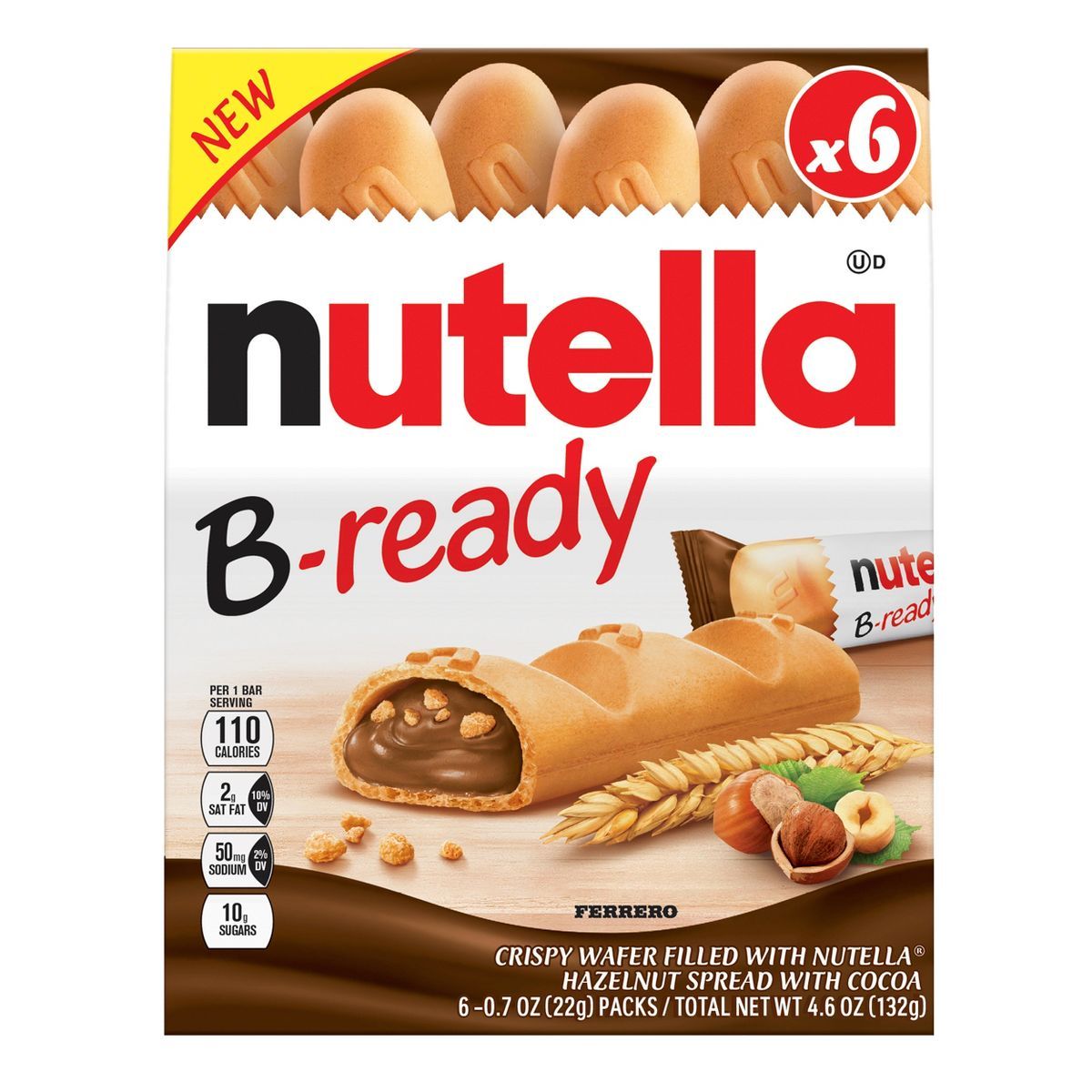 Nutella B-Ready Crispy Wafer | Target