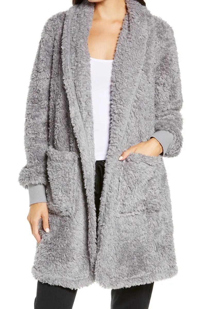 Fleece Short Robe | Nordstrom
