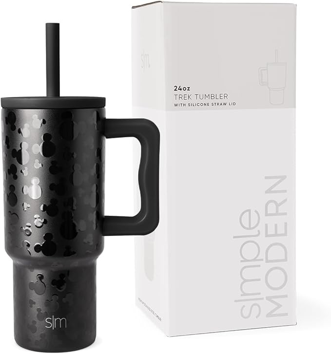 Simple Modern Disney Kids 24 oz Tumbler with Handle and Silicone Straw Lid | Spill Proof and Leak... | Amazon (US)