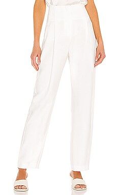 The Sei Pleat Trouser in Ivory from Revolve.com | Revolve Clothing (Global)