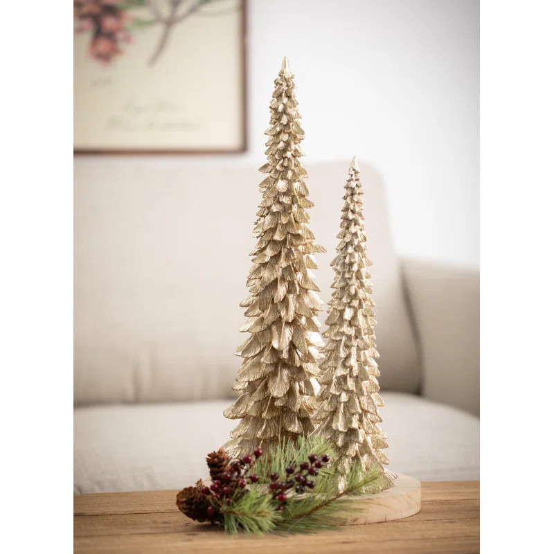 2 Piece Tabletop Tree Set | Wayfair North America