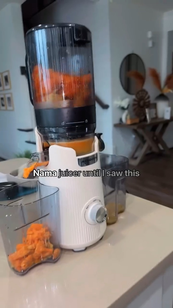 I struggle to eat my veggie and fruits so this is how I get my nutrition while on the GLP-1 medication. I know you will not be disappointed with this juicer if you decide to try it out. It’s very easy to clean and easy to assemble. It’s 33% off today. Much less than the price i paid for mine. 

Comment “need” for the link or use the link in my Bio. 

#juicer #healthandwellnessjourney #marylandblogger #dmvinfluencer