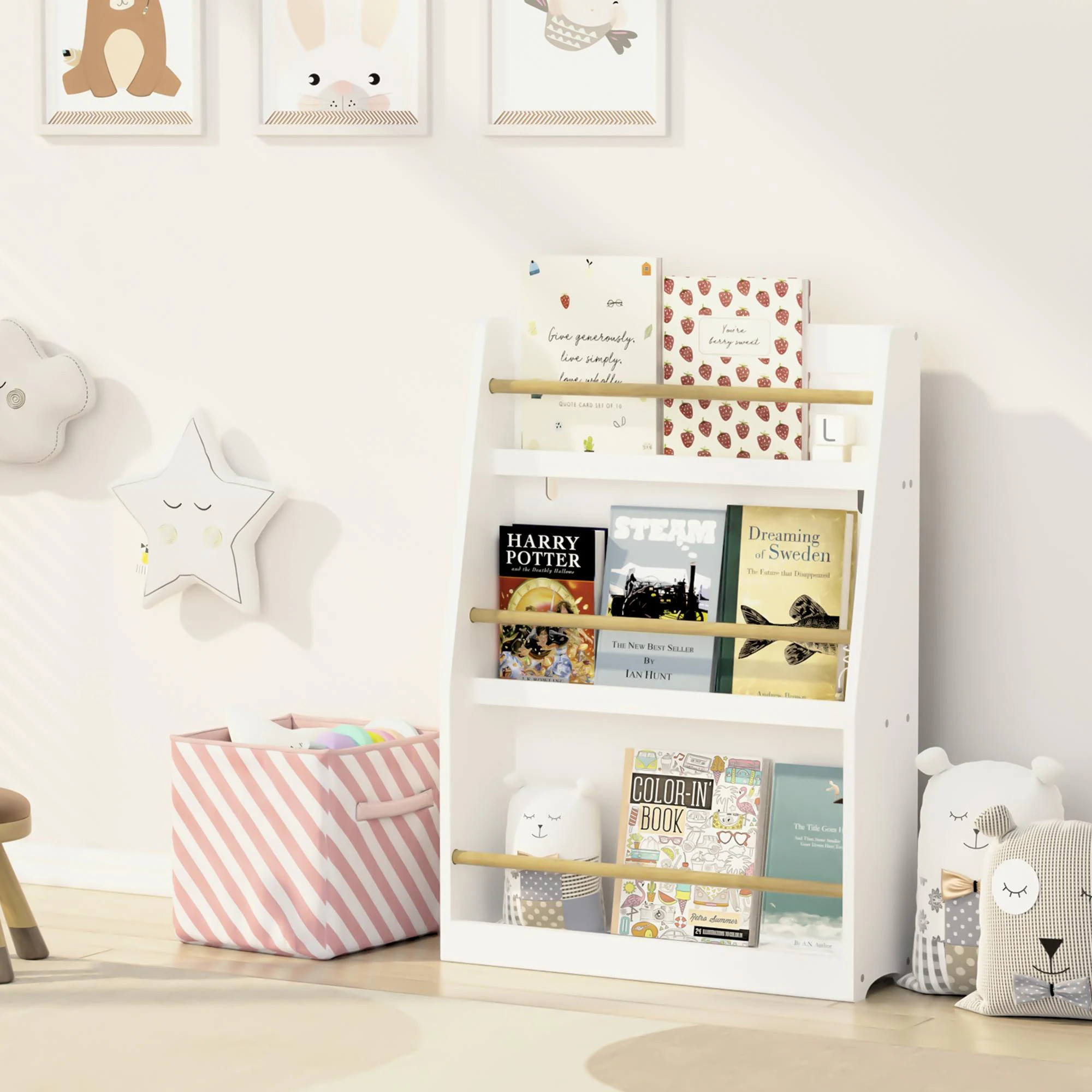 3 Tier Kids Book Shelf | Bed Bath & Beyond