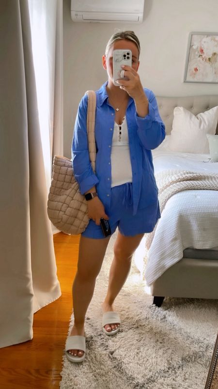 Maternity friendly outfit 
Linen set
Linen shorts from target
Linen top from target 

#LTKGiftGuide #LTKfamily #LTKSeasonal