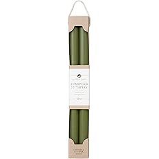 12" 2PK Premium Tapers, Moss Green - 72895 | Amazon (US)