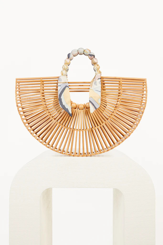 GAIA'S SCARF FAN ARK - ALOE MULTI PRINT | Cult Gaia - US